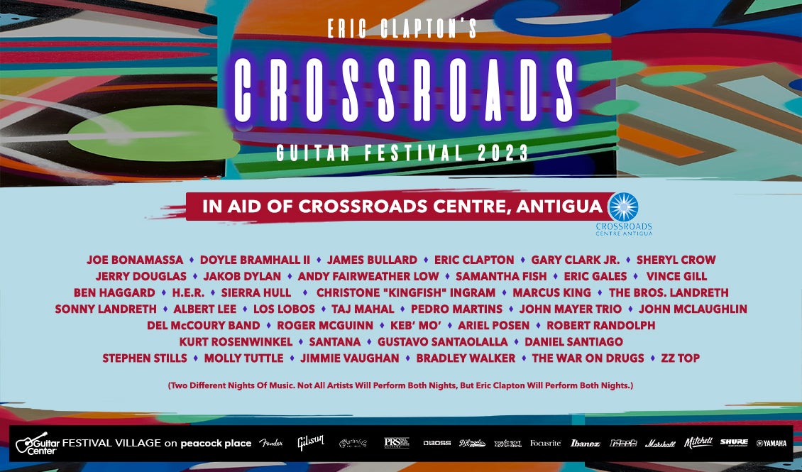 Eric Clapton's Crossroads Guitar Festival 2023