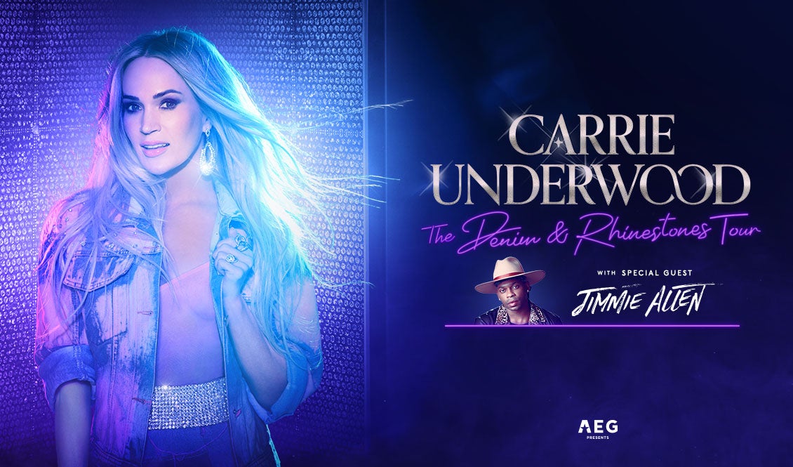 denim and rhinestones tour program book - carrie underwood