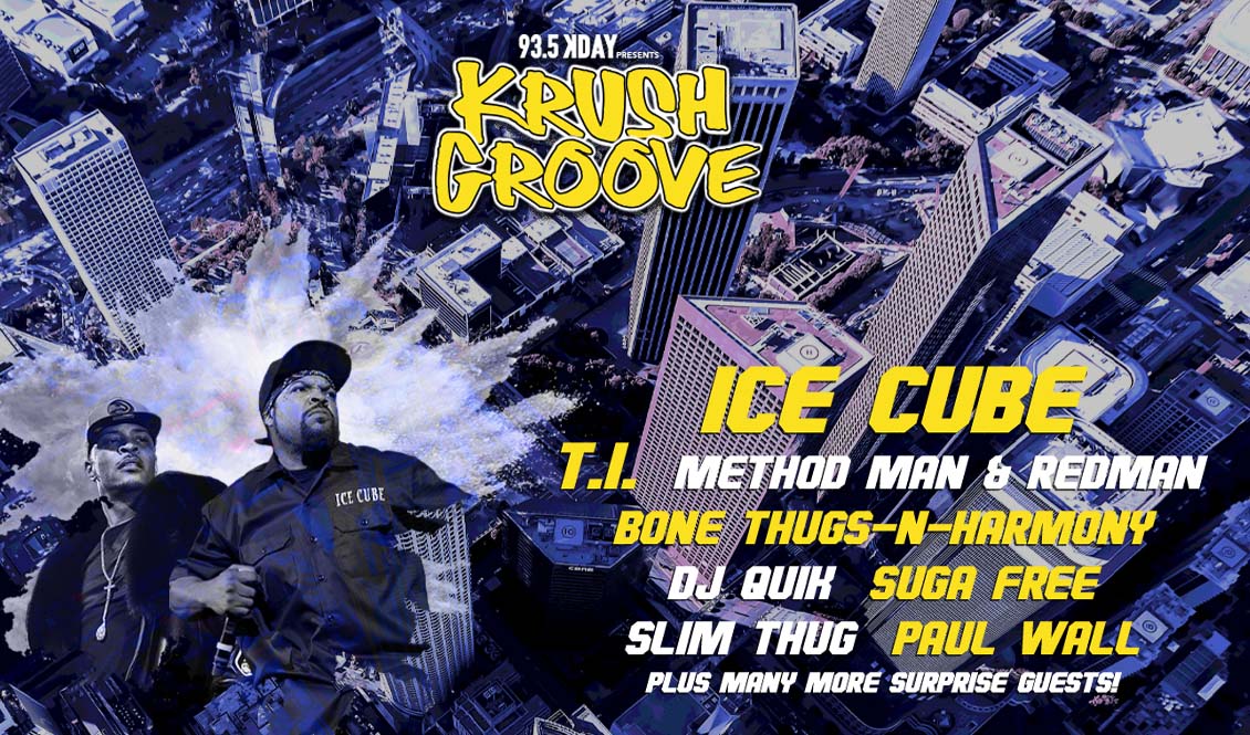 93.5 KDAY Presents Krush Groove Arena