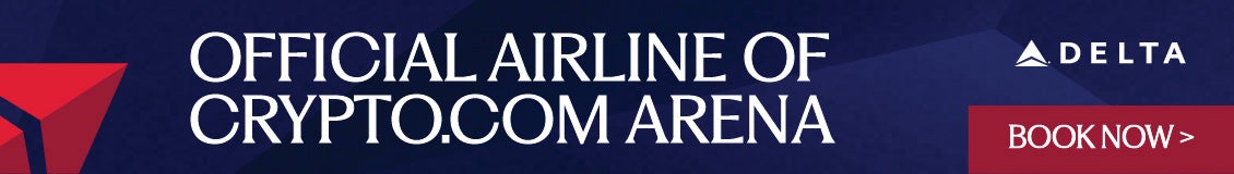 Official Airline of Crypto.com Arena. Delta. Book Now