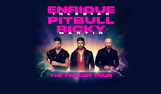 More Info for INTERNATIONAL SUPERSTARS ENRIQUE IGLESIAS, RICKY MARTIN & PITBULL  JOIN FORCES FOR THE TRILOGY TOUR