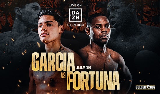 More Info for RYAN GARCIA VS. JAVIER FORTUNA TO TAKE PLACE AT LOS ANGELES’ CRYPTO.COM ARENA