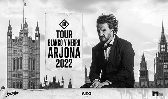 More Info for RICARDO ARJONA TOUR USA 2022 ¨ BLANCO Y NEGRO¨ (BLACK AND WHITE)