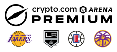 Crypto.com Arena Premium. Los Angeles Lakers, LA Kings, LA Clippers, LA Sparks