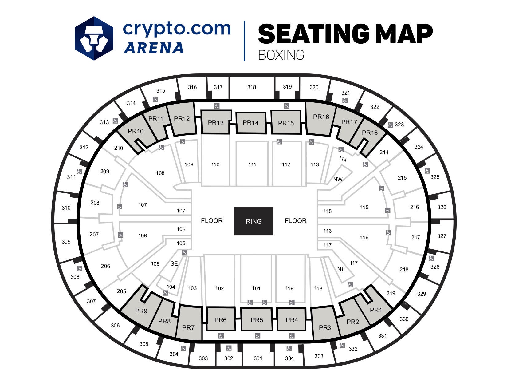 Minute Seating Chart Boxing