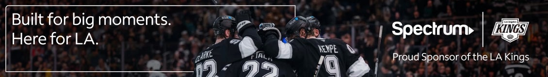 Built for big moments. Here for LA. Spectrum. Proud sponsor of the LA Kings