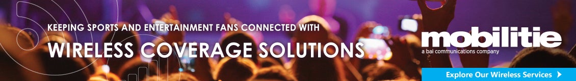 Keeping Sports and Entertainment Connected with Wireless Coverage Solutions. Mobilitie, a bai communications company. Explore our wireless services