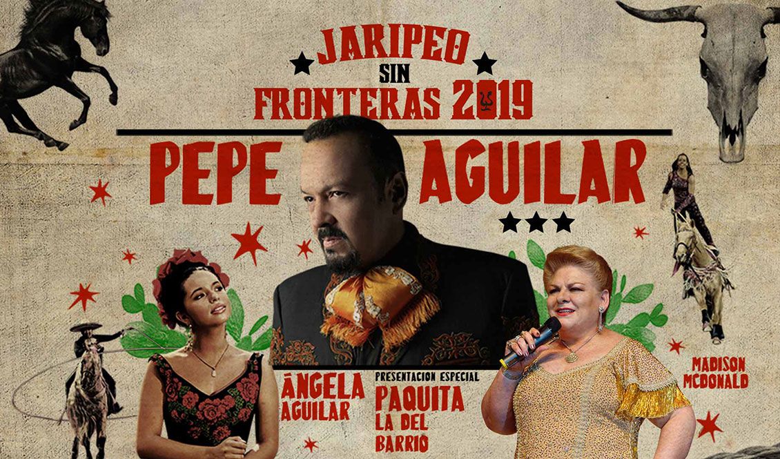 Pepe Aguilar Presenta Jaripeo Sin Fronteras Arena