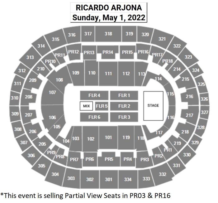 Crypto Arena Seating Chart With Seat Numbers