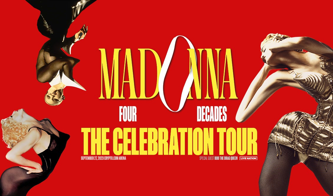 Madonna Four Decades - The Celebration Tour - Special Guest Bob The Drag Queen